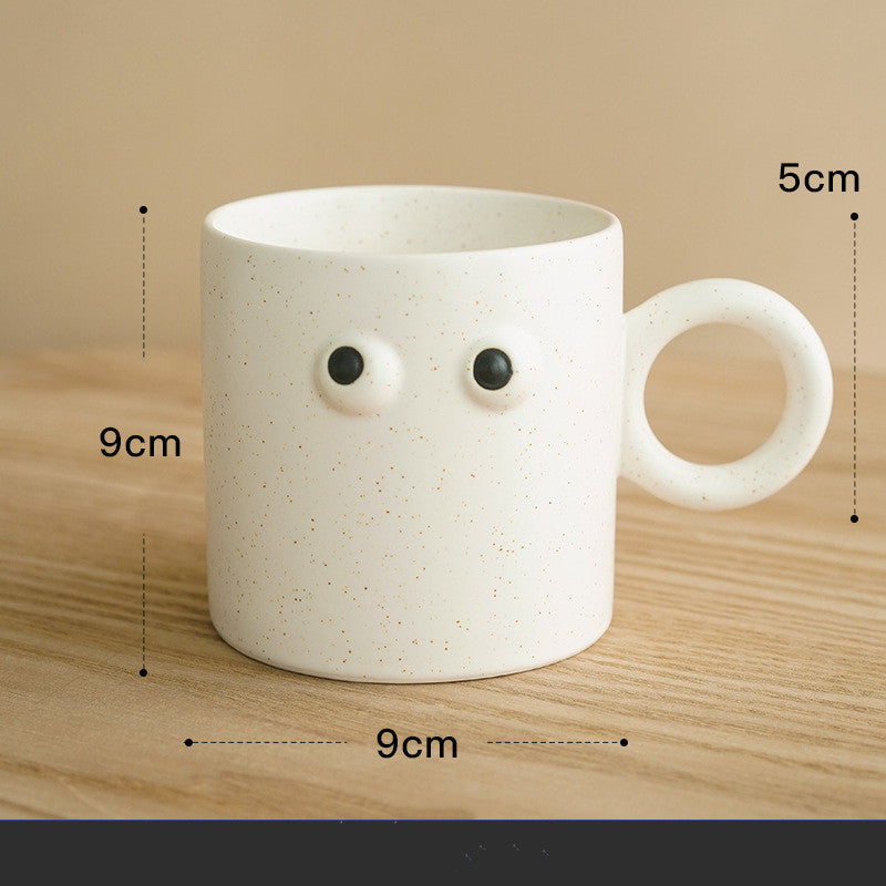 Big Eyes Ceramic Mug