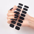 Solid Color Nail Polish Stickers