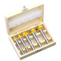 5-Piece Carbide Rasp Drill Bit Set