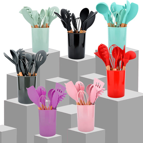 12-Piece Silicone Utensil Set