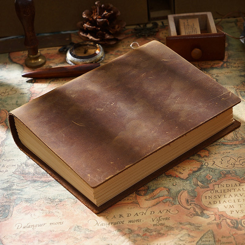 Handmade Leather Journal (200 Sheets)
