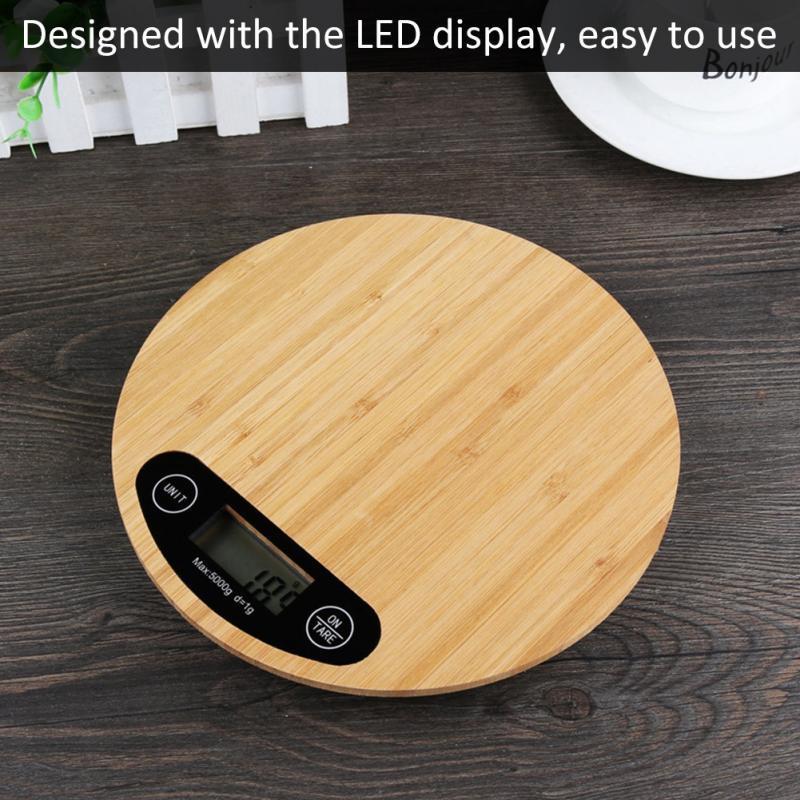 Bamboo Digital Kitchen Scale