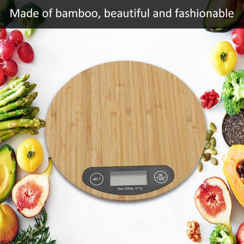 Bamboo Digital Kitchen Scale