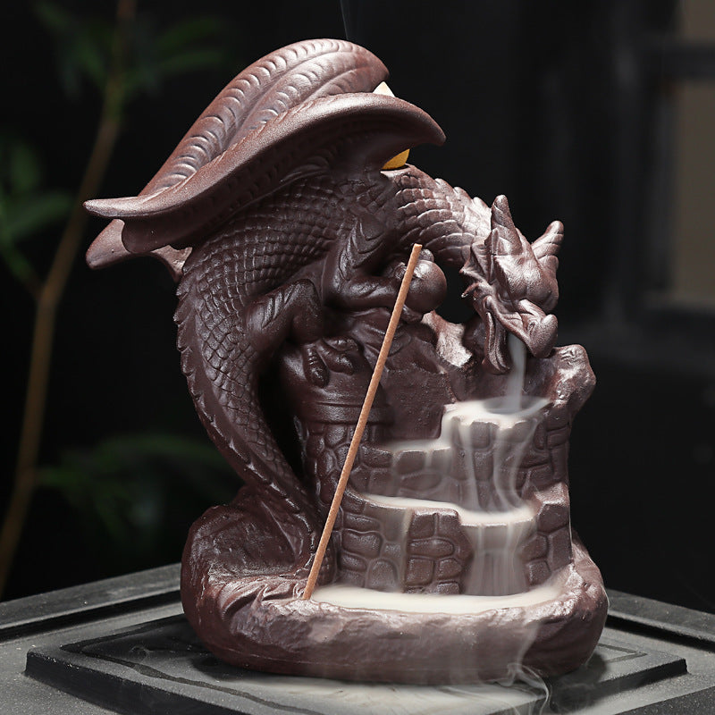 Backflow Incense Waterfall Burner