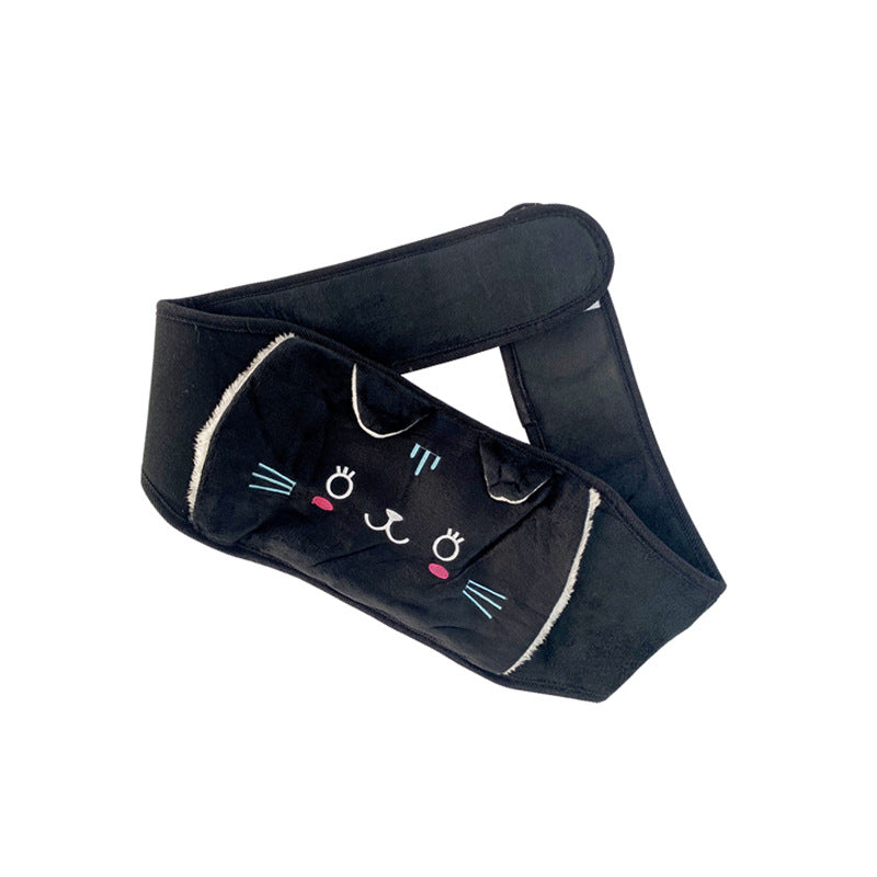 Plush Belly Warmer with Hot Water Bottle