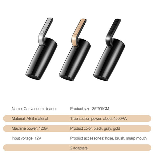 120W Wet & Dry Car Vacuum