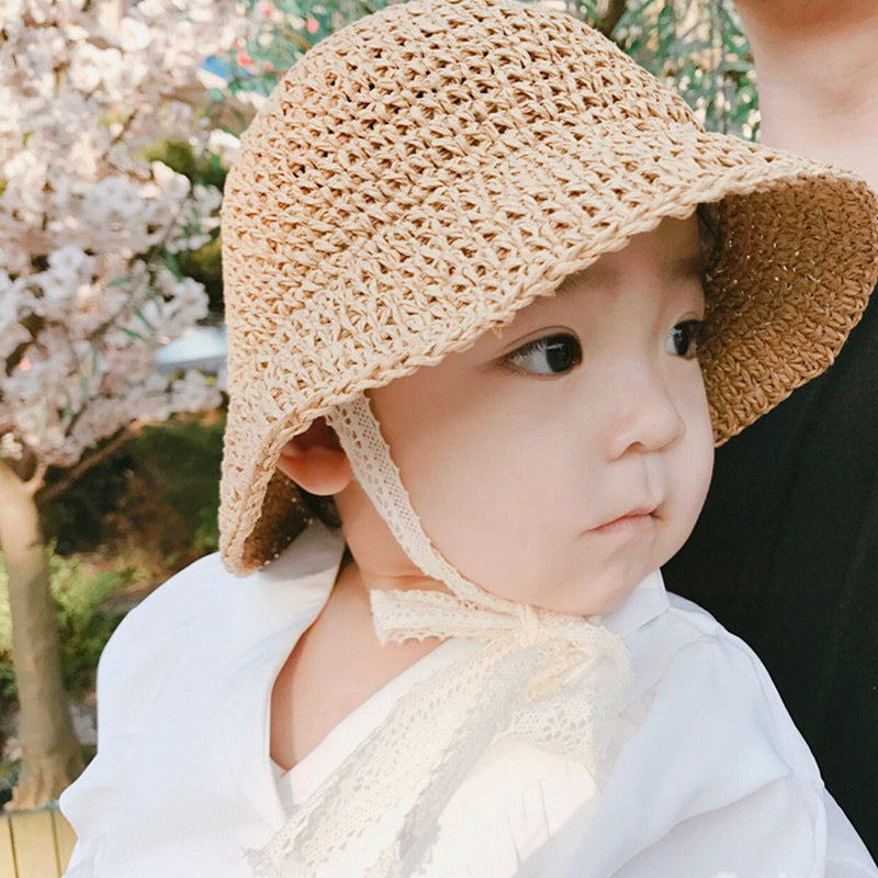 Kids' Straw Sun Hat