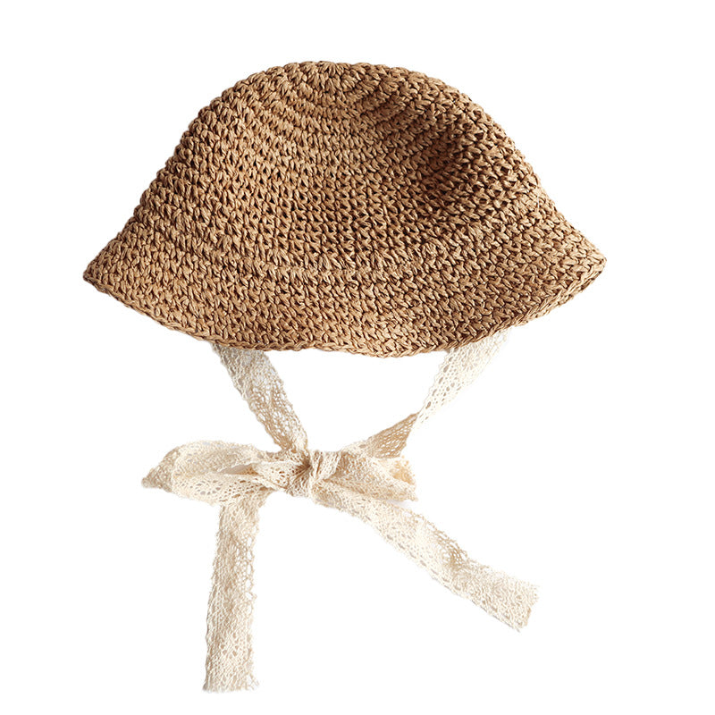 Kids' Straw Sun Hat