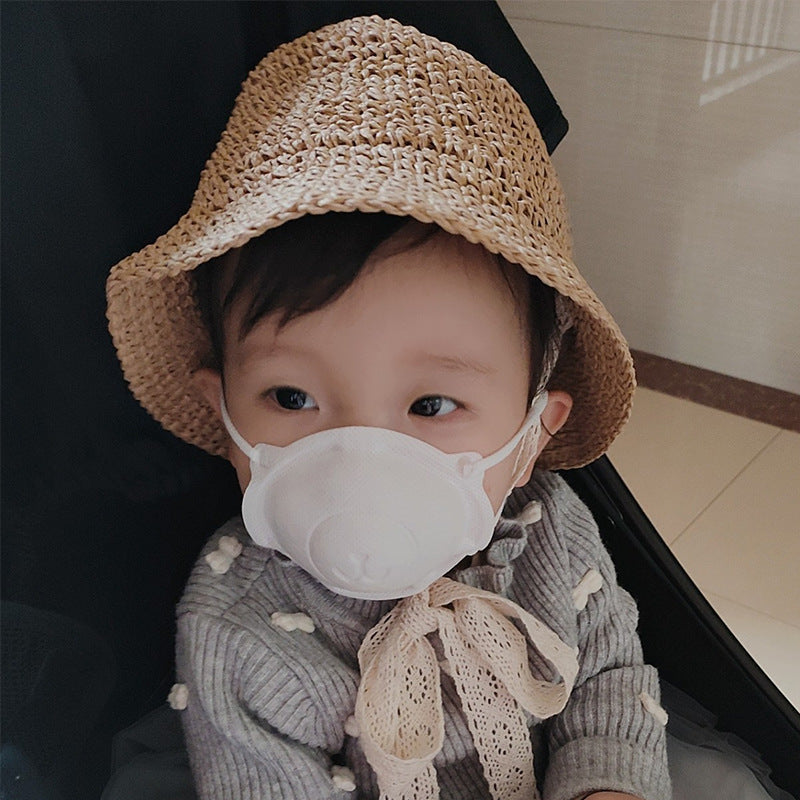 Kids' Straw Sun Hat
