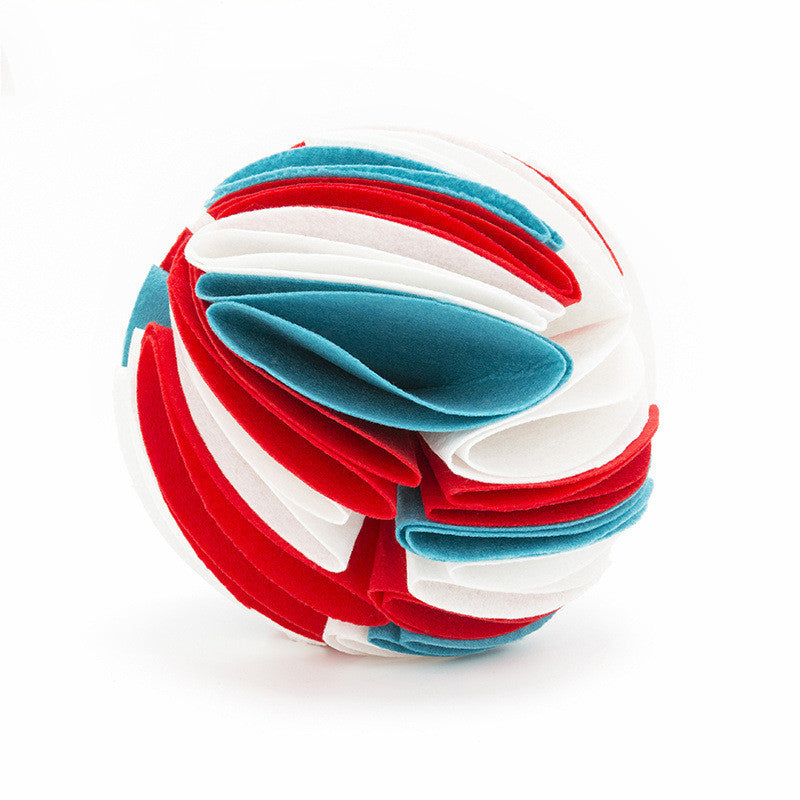 Felt Snuffle Ball Toy