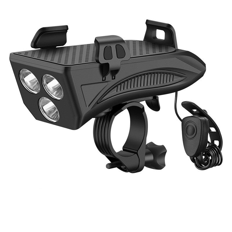 Bike Headlight & Phone Mount with Power Bank