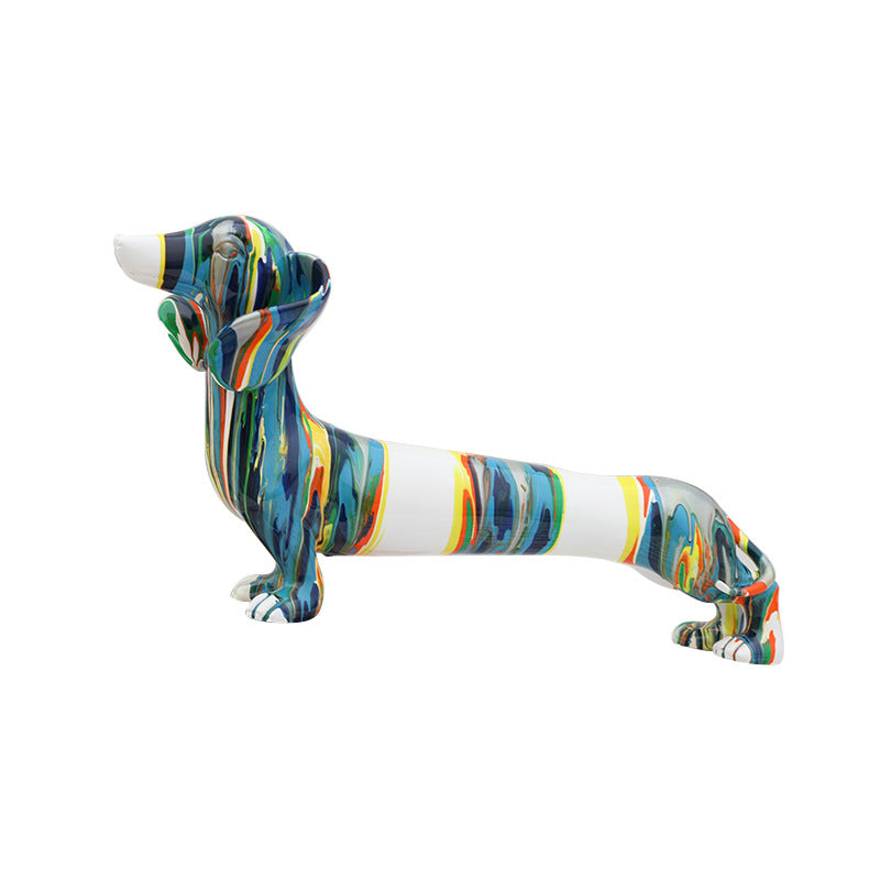 Dachshund Resin Figurine