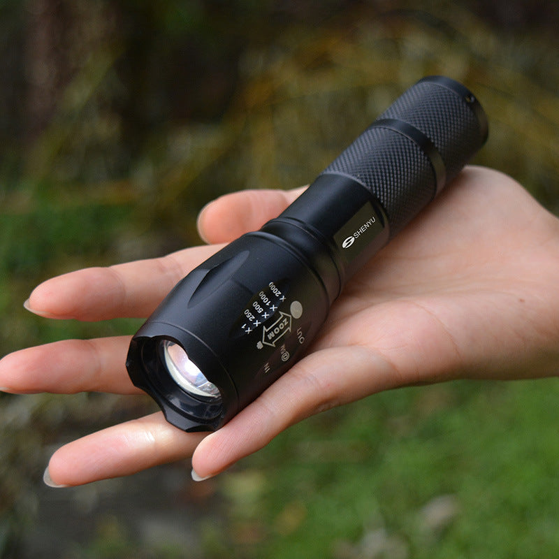 Rechargeable Aluminum Flashlight