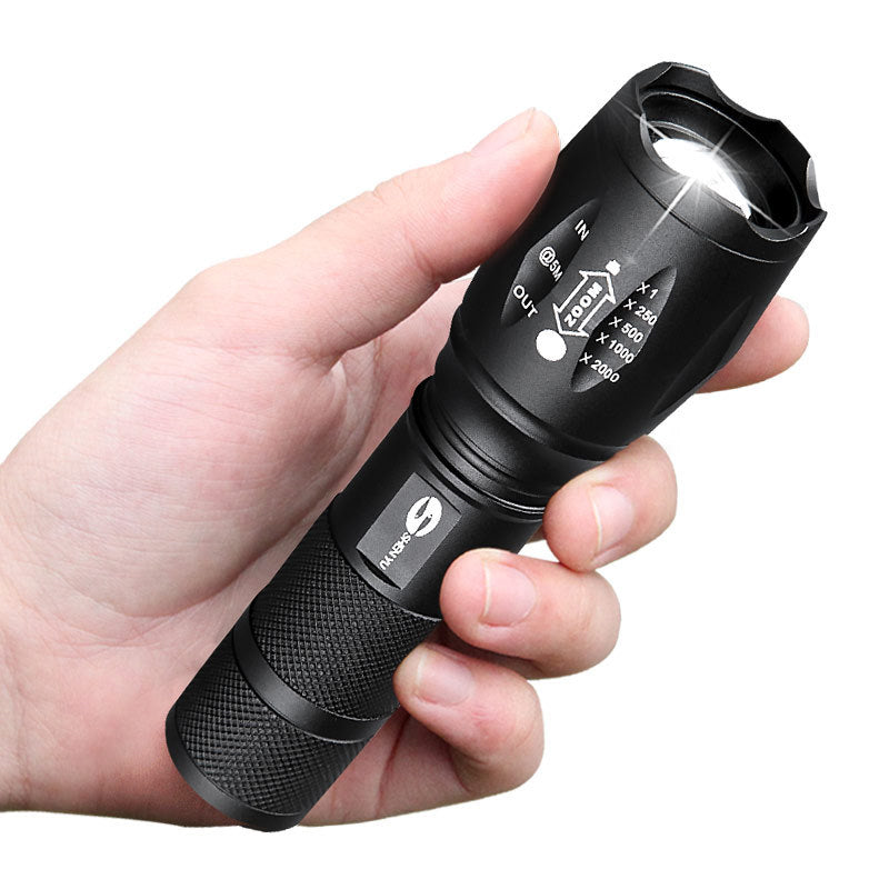 Rechargeable Aluminum Flashlight