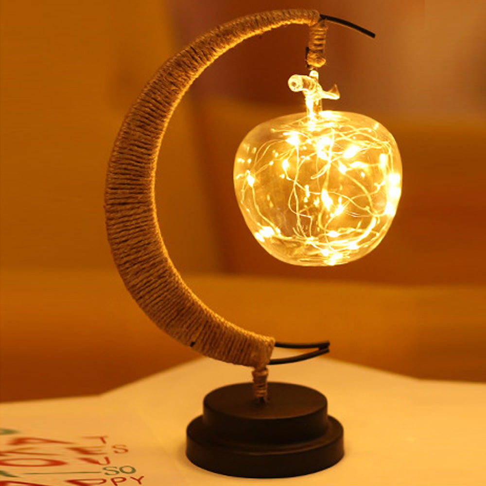 LED Star, Moon & Apple Shape Lights