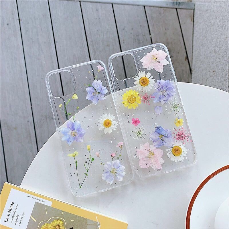 Real Pressed Flower Phone Case