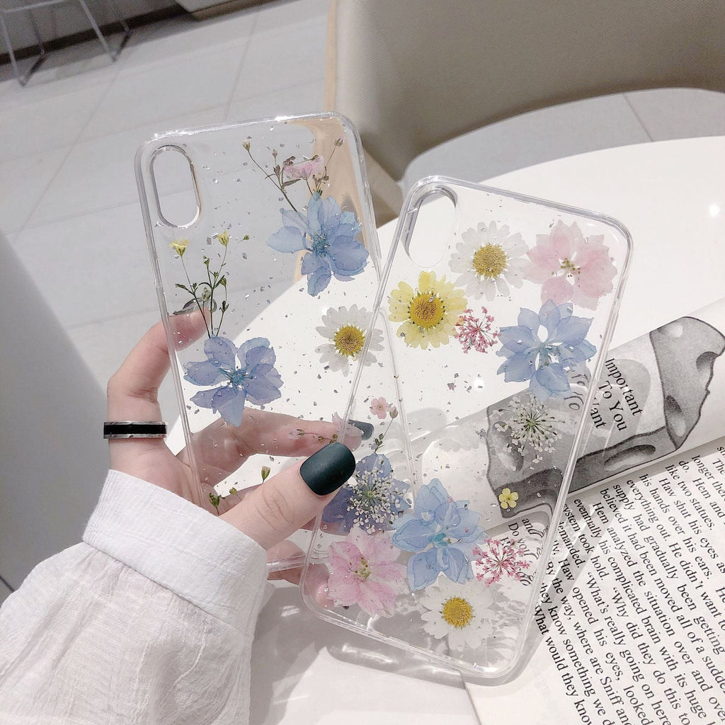 Real Pressed Flower Phone Case
