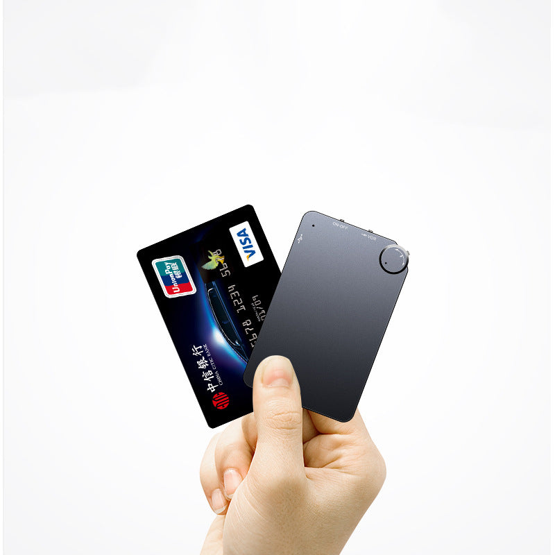 Card-Size Digital Voice Recorder