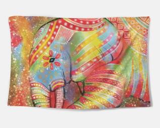 Printed Wall Tapestry