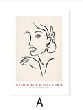 Scandinavian Abstract Art Print