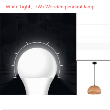 Woven Bamboo Pendant Light