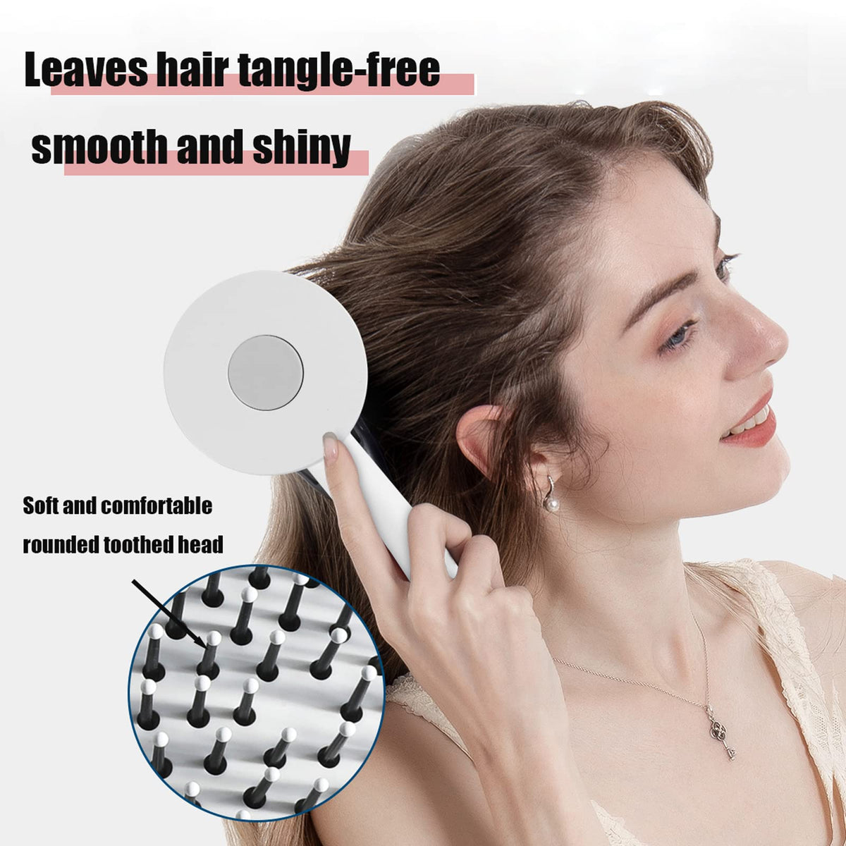Self-Cleaning Air Cushion Hair Brush