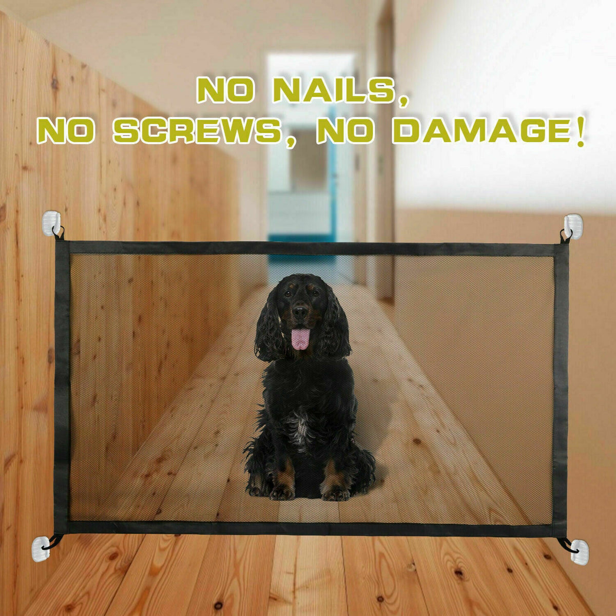 Portable Mesh Pet Safety Gate