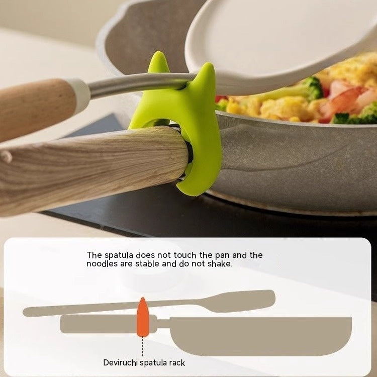 Silicone Spoon Rest & Pot Clip