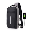 Anti-Theft Sling Bag with USB Port