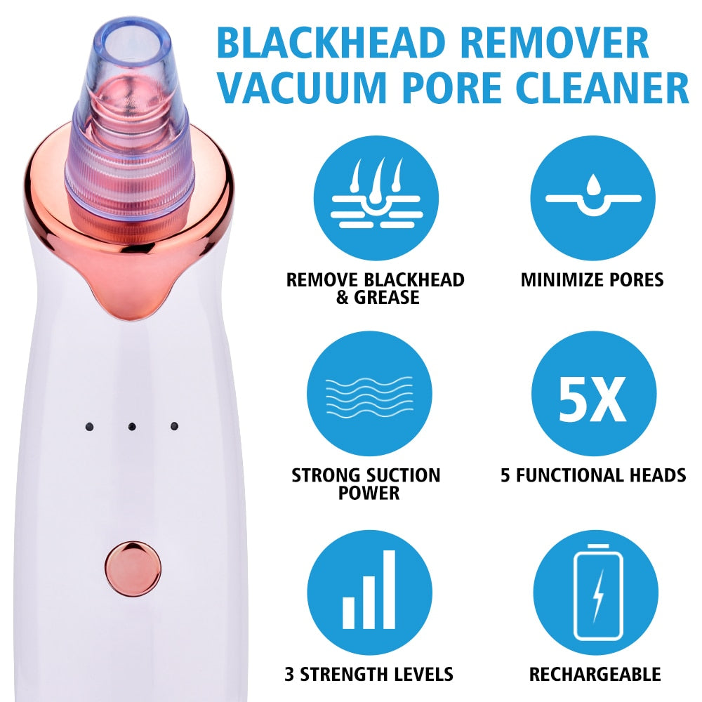 Electric Pore Vacuum Blackhead Remover