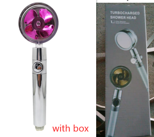 High-Pressure Turbo Fan Shower Head