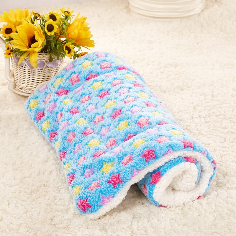 Printed Fleece Pet Blanket
