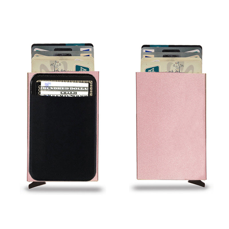 Slim Metal Card Holder Wallet