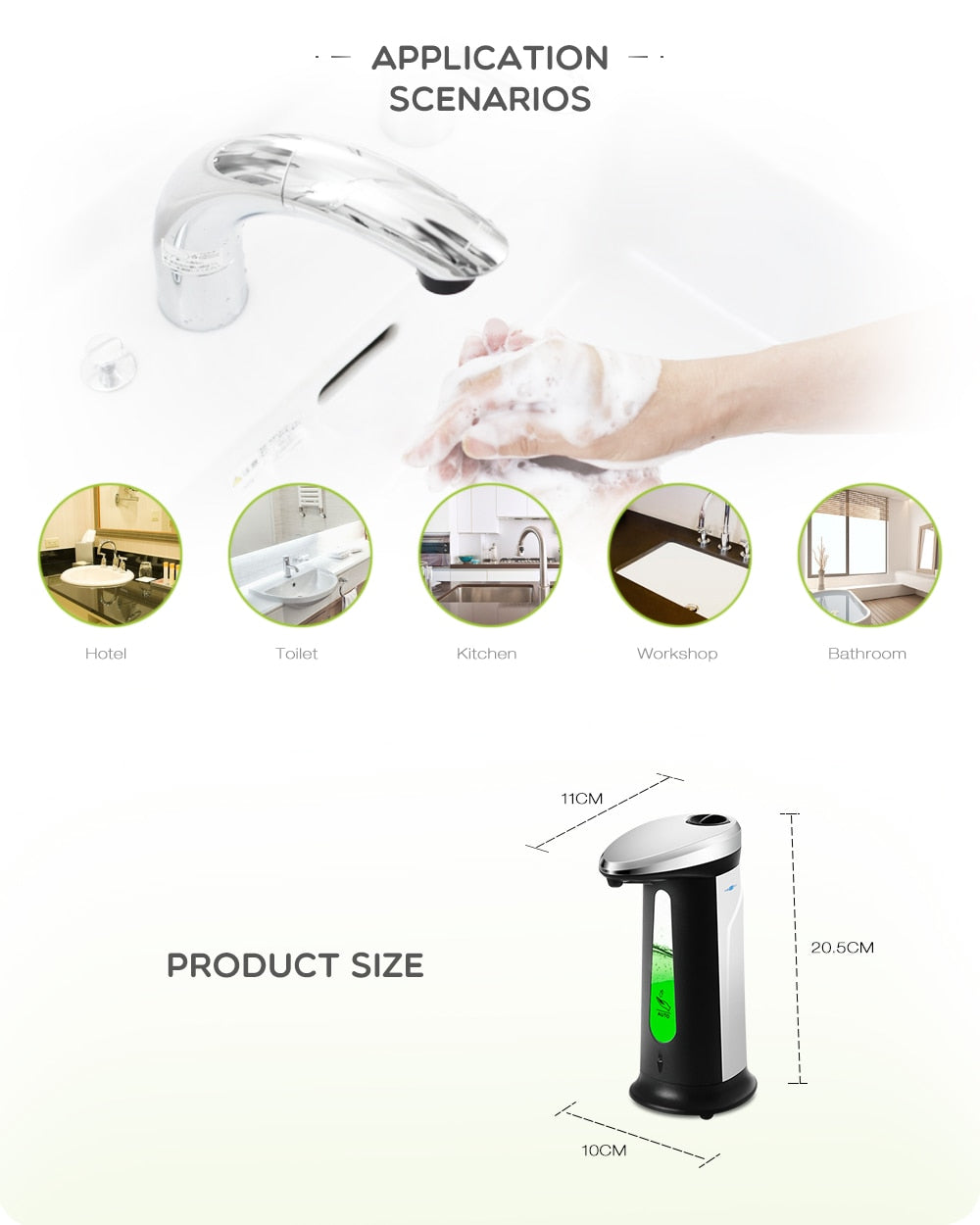 Touchless Soap Dispenser (400 ml)