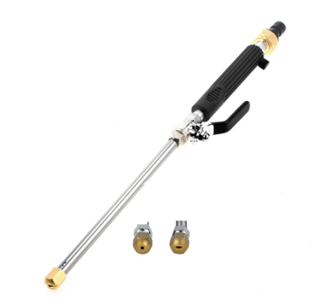 High-Pressure Hose Spray Wand