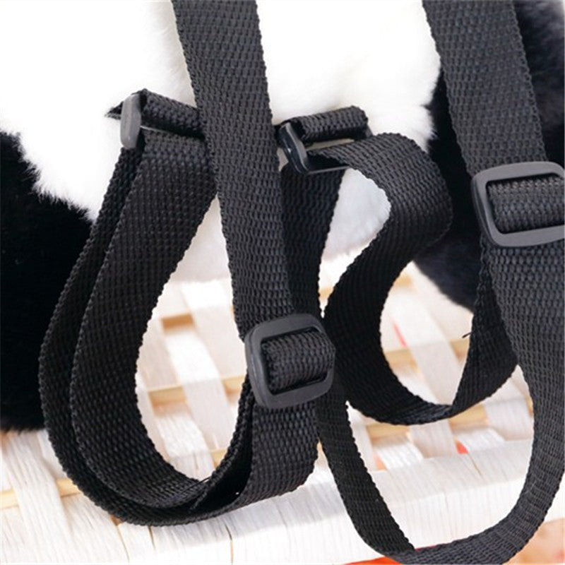 Plush Panda Backpack