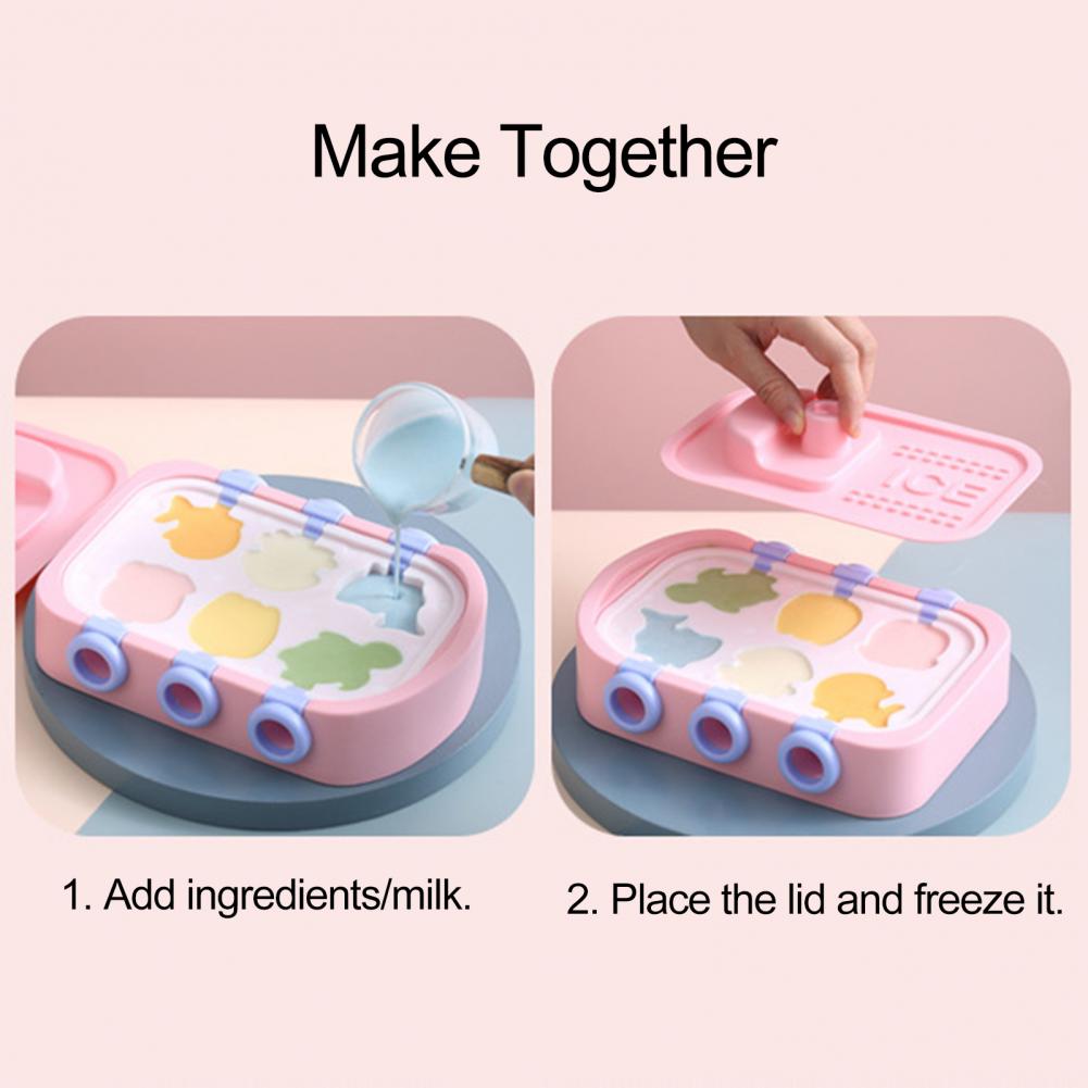 Boat-Shaped Silicone Ice Mold