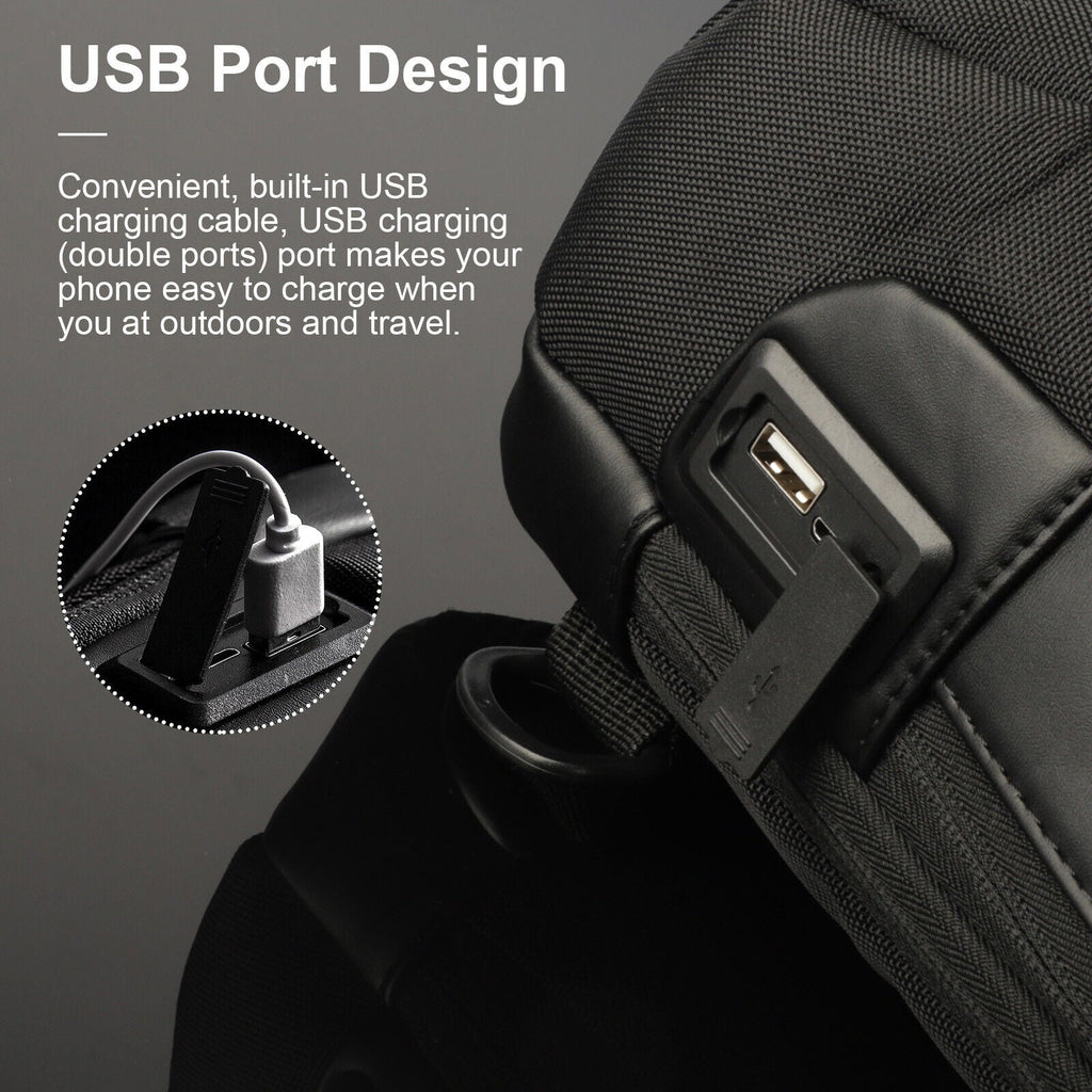 Men's Waterproof Sling Chest Bag