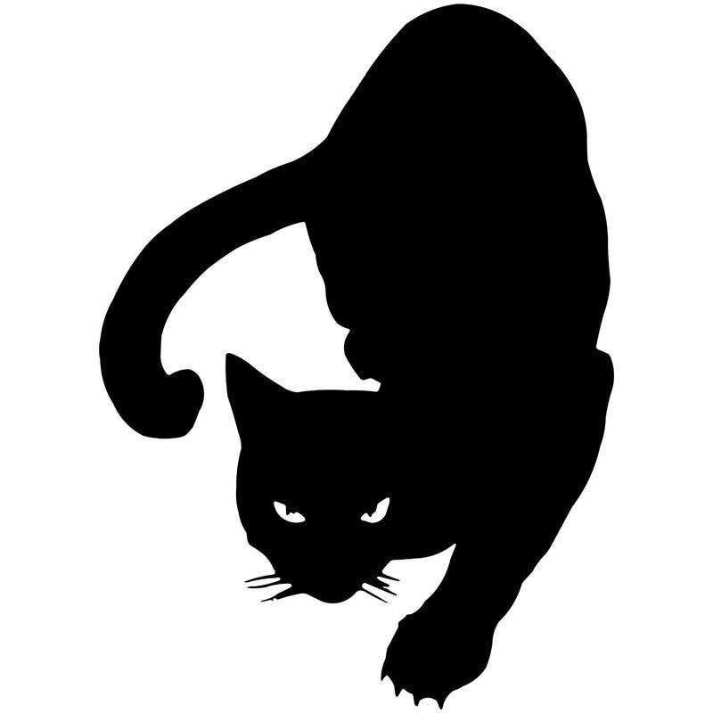 Cat Reflective Car Sticker
