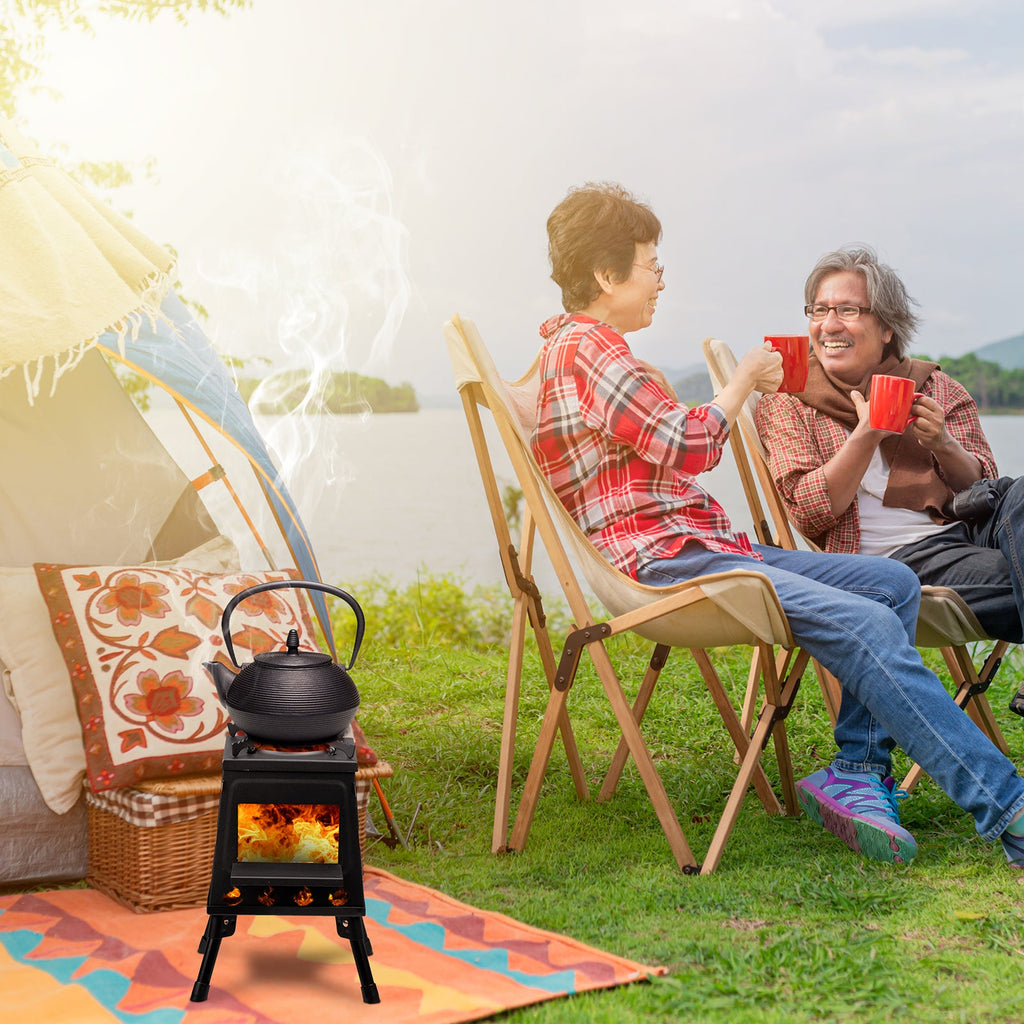 Portable Wood-Burning Camping Stove