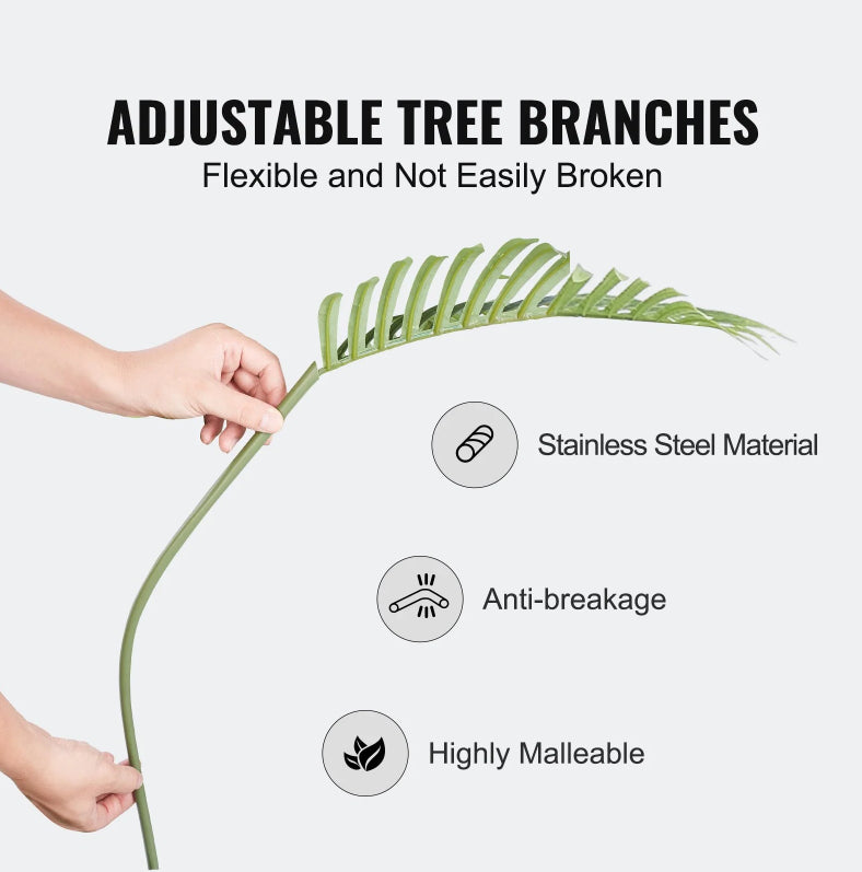 6.5 ft Artificial Golden Cane Palm