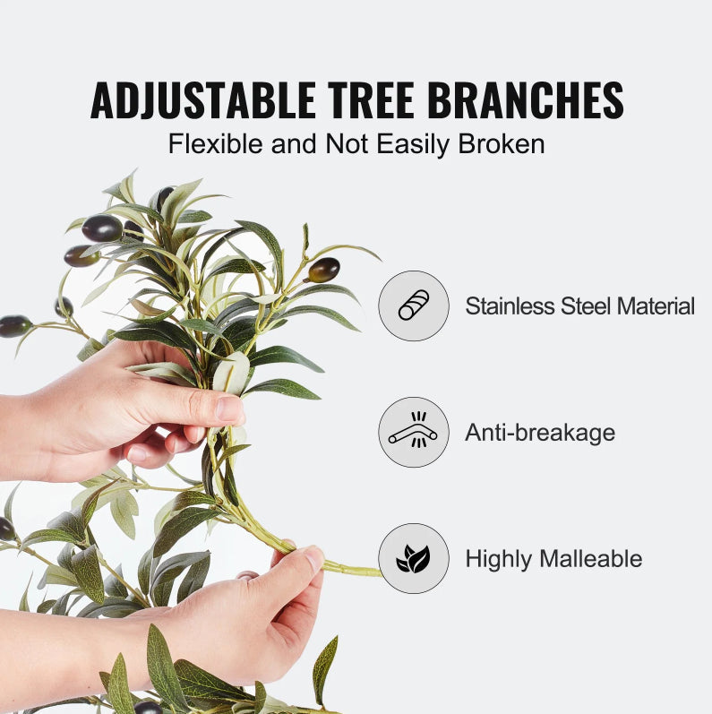 6 ft Artificial Olive Tree