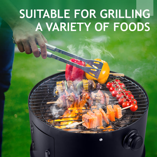 Offset Charcoal Smoker Grill