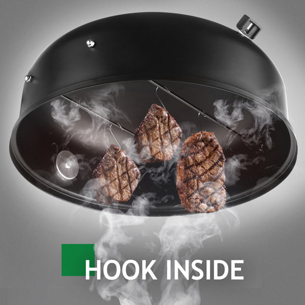 Offset Charcoal Smoker Grill