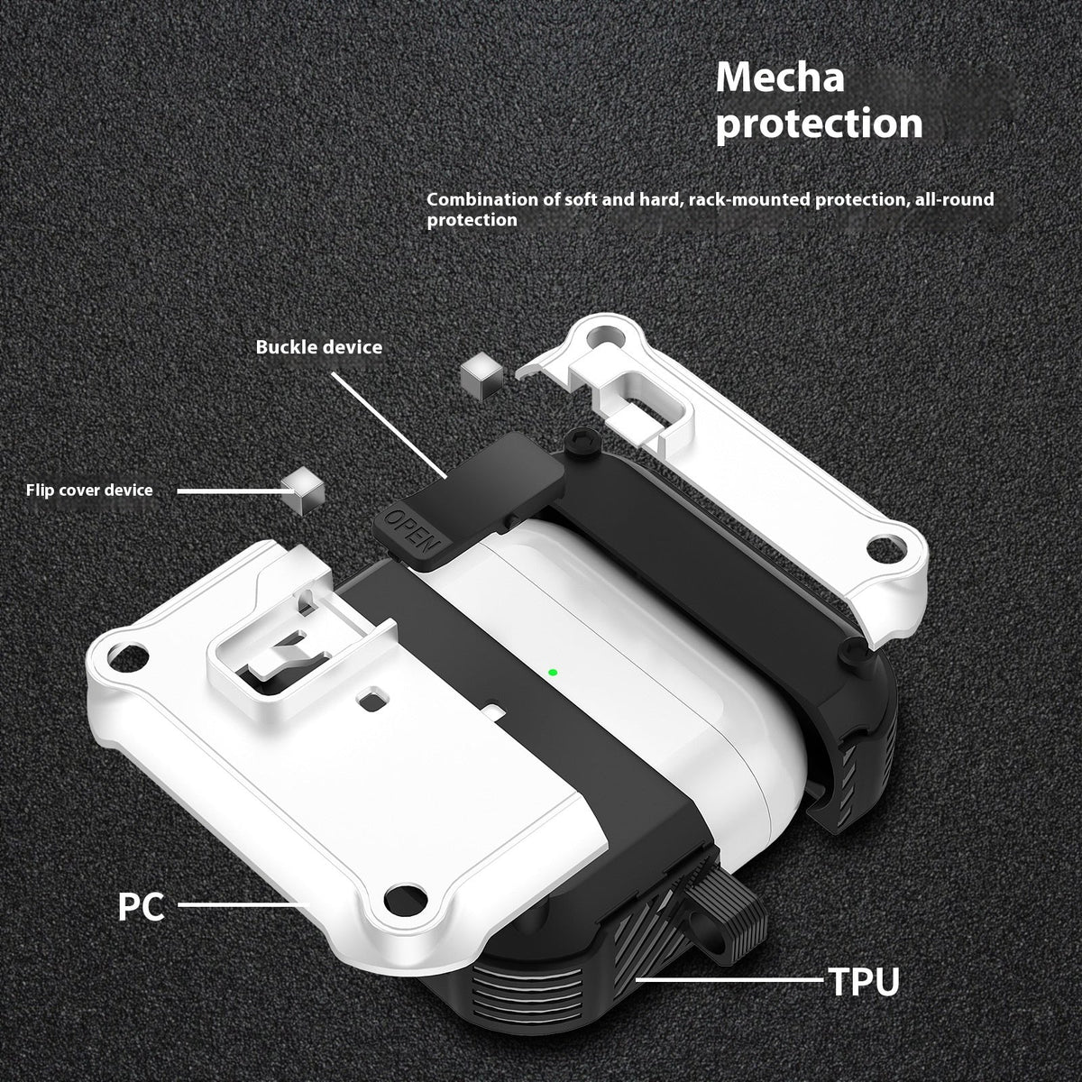 Mech-Style AirPods Case