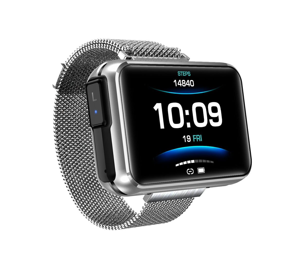 2-in-1 Smartwatch with Built-In Earbuds