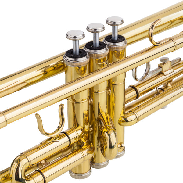 B-Flat Trumpet with Case & Gloves