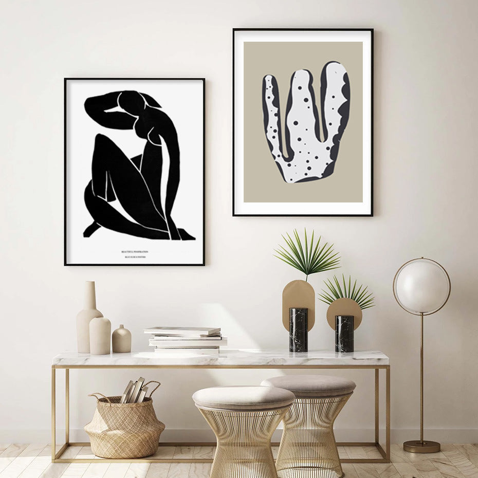 Scandinavian Abstract Art Print