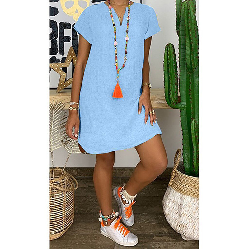 V-Neck Boho Sundress