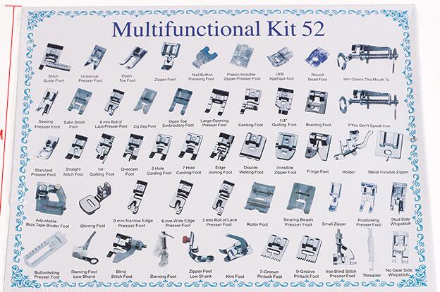 Sewing Machine Presser Foot Set